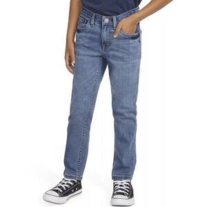 Boys Size 8 Levi's 510 Skinny-Fit 365 Performance Blue Jeans, NWT
